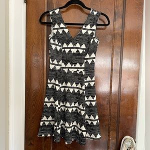 H&M Printed Skater Dress